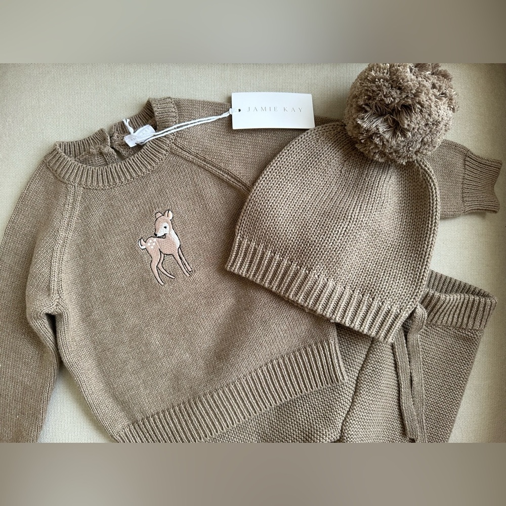 Jamie Kay Doe Marle Deer Bundle - Ethan Hat, Jumper, & Pant